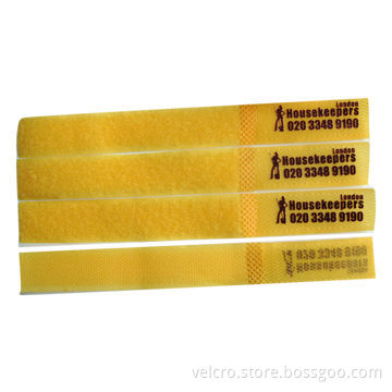 100% nylon A grade Velcro cable tie with logo printing, 20 x 220mm